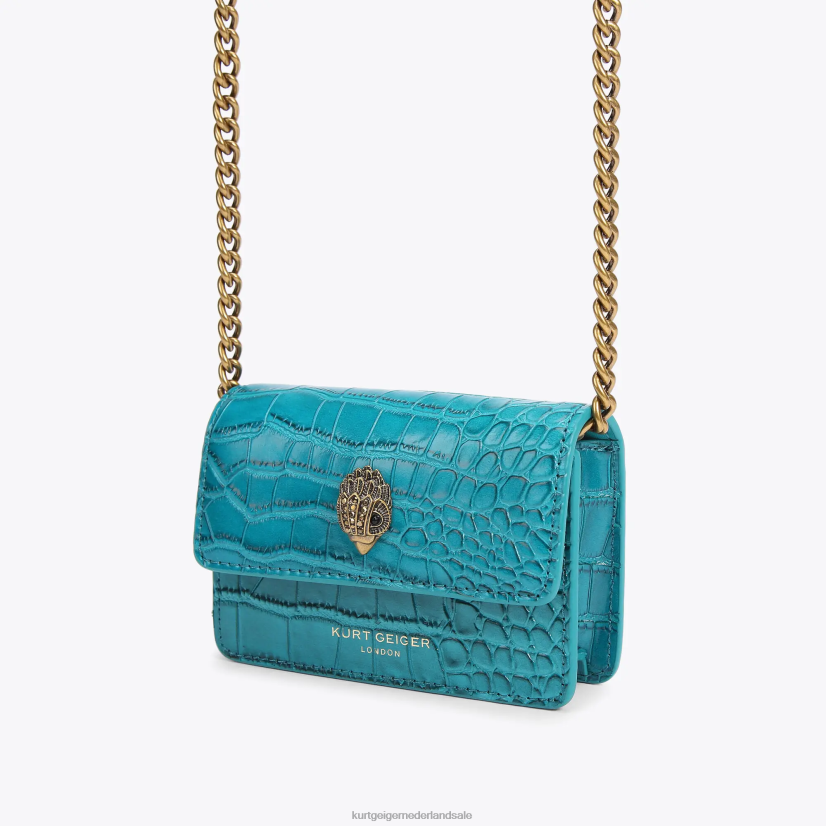 vrouwen Kurt Geiger N206R259 londen shoreditch xs xbody benzine | Tassen
