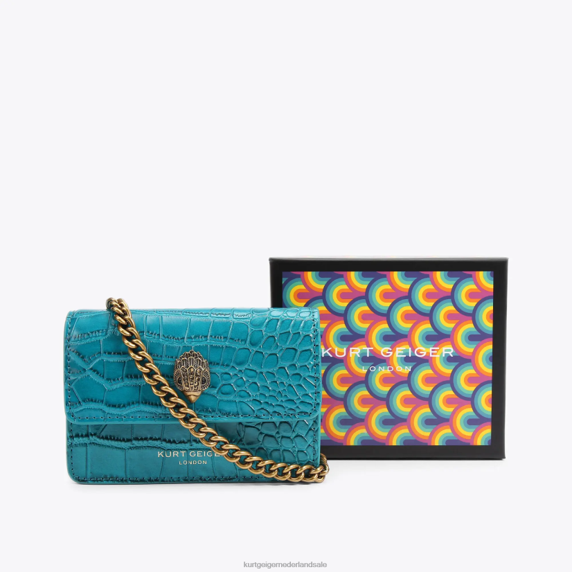 vrouwen Kurt Geiger N206R259 londen shoreditch xs xbody benzine | Tassen