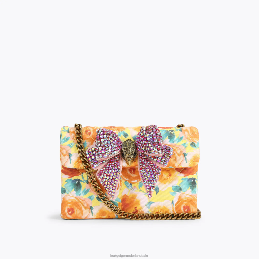 vrouwen Kurt Geiger N206R3 Londen bow medium kensington oranje | Tassen