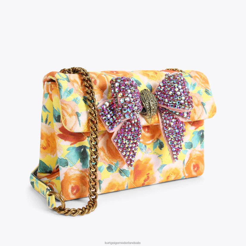 vrouwen Kurt Geiger N206R3 Londen bow medium kensington oranje | Tassen