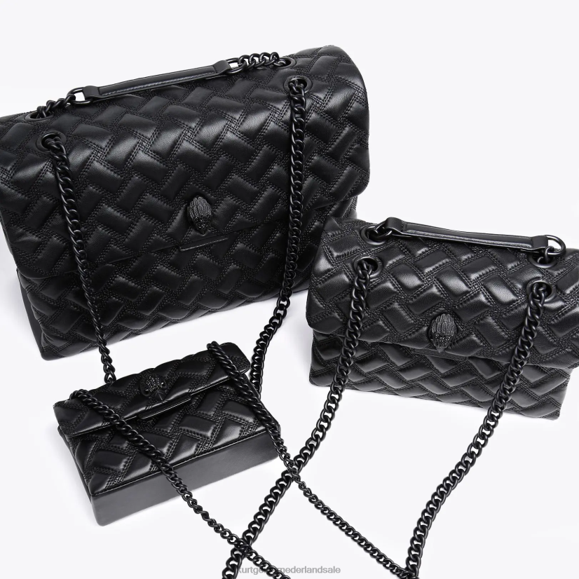 vrouwen Kurt Geiger N206R42 Londen Kensington drenken zwart | Tassen