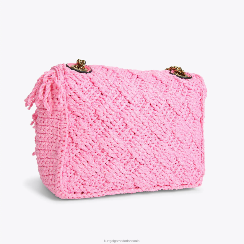 vrouwen Kurt Geiger N206R44 Londen gehaakte Kensington roze | Tassen