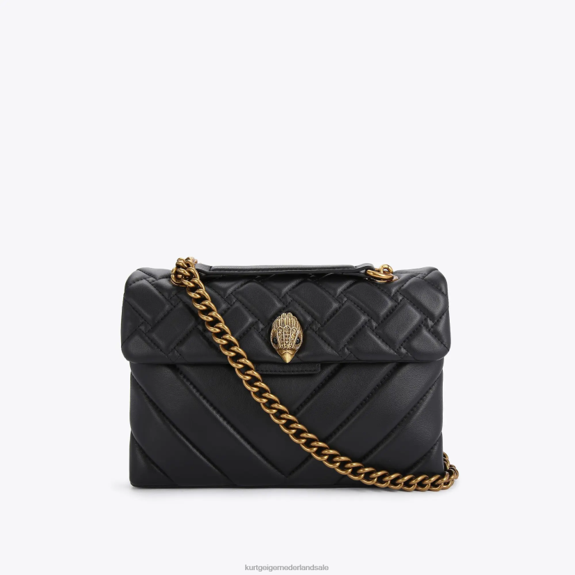 vrouwen Kurt Geiger N206R46 Londen leren Kensington zwart | Tassen