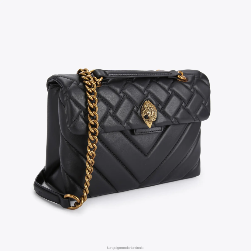 vrouwen Kurt Geiger N206R46 Londen leren Kensington zwart | Tassen