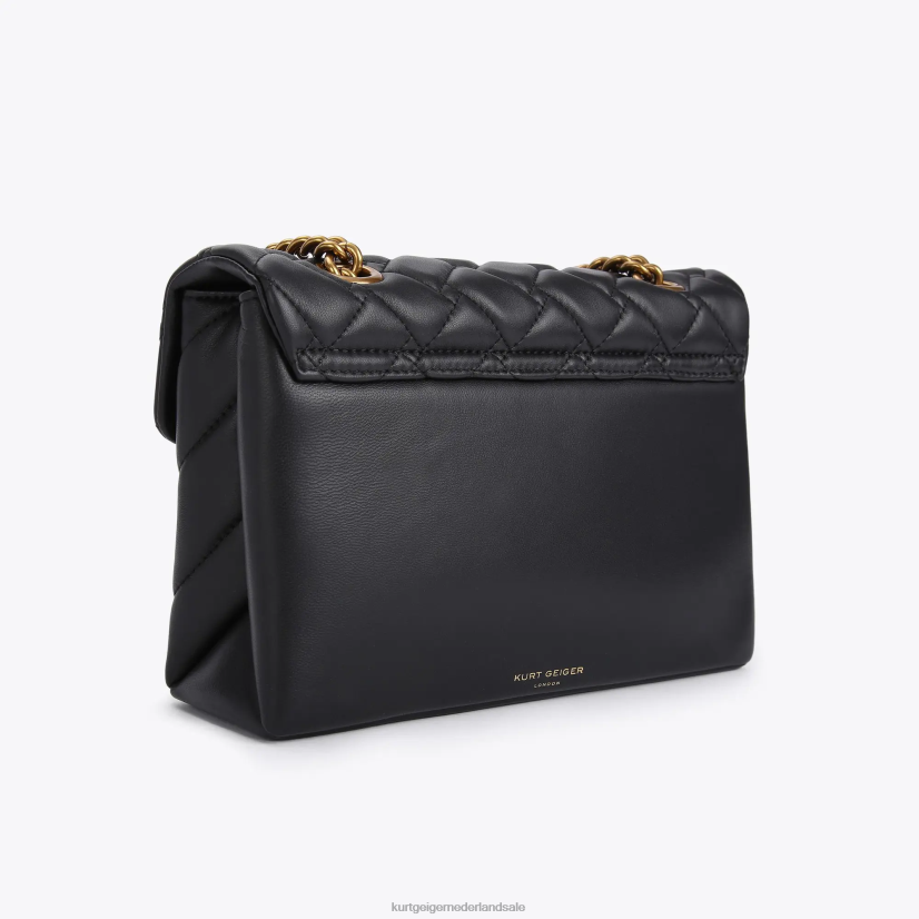 vrouwen Kurt Geiger N206R46 Londen leren Kensington zwart | Tassen