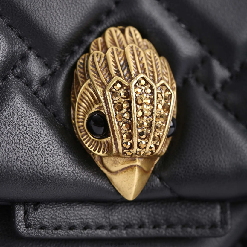 vrouwen Kurt Geiger N206R46 Londen leren Kensington zwart | Tassen