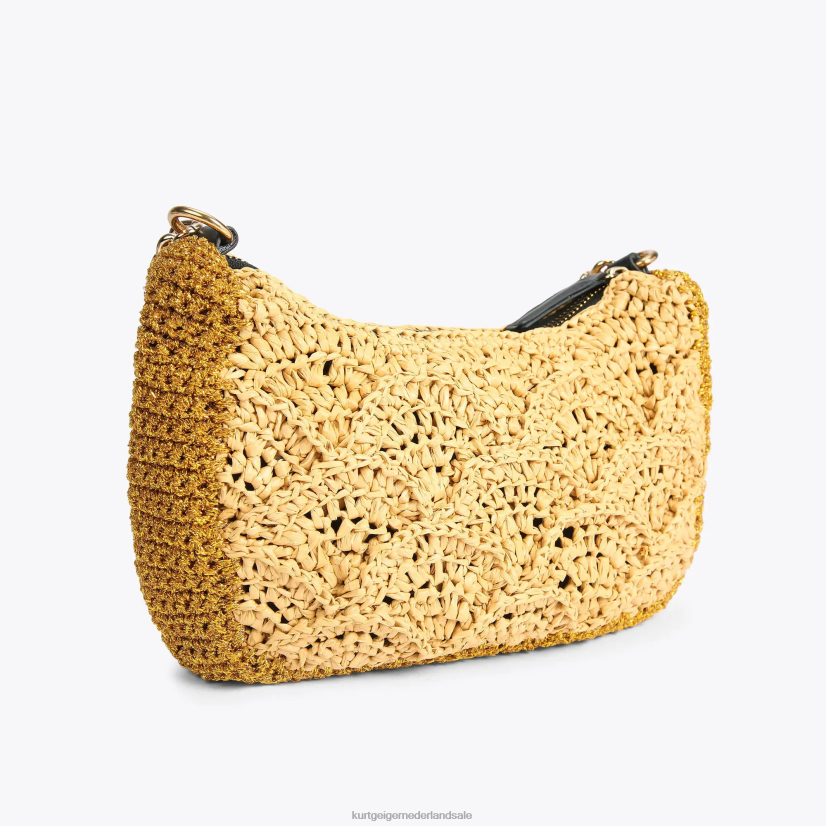 vrouwen Kurt Geiger N206R471 Londen gehaakte multi-crossbody goud | Tassen