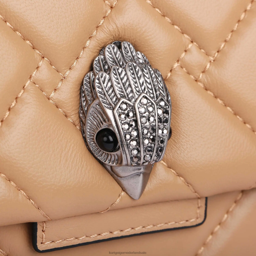 vrouwen Kurt Geiger N206R47 Londen leren Kensington kameel | Tassen