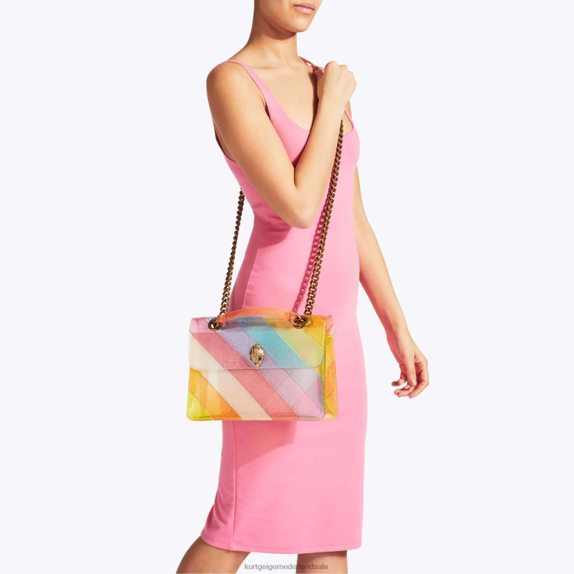 vrouwen Kurt Geiger N206R4 Londen vinyl Kensington tas meerdere/andere | Tassen