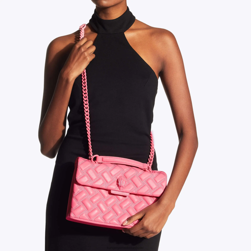 vrouwen Kurt Geiger N206R92 Londen kensington tas drenken roze | Tassen