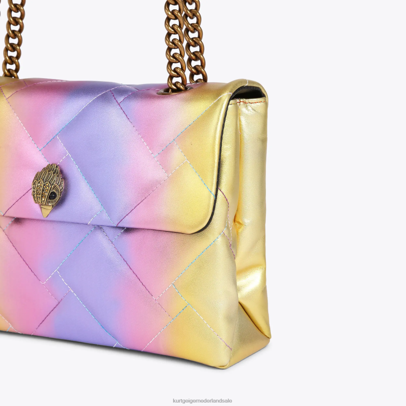 vrouwen Kurt Geiger N206R94 Londen grote kensington zacht roze combinatie | Tassen