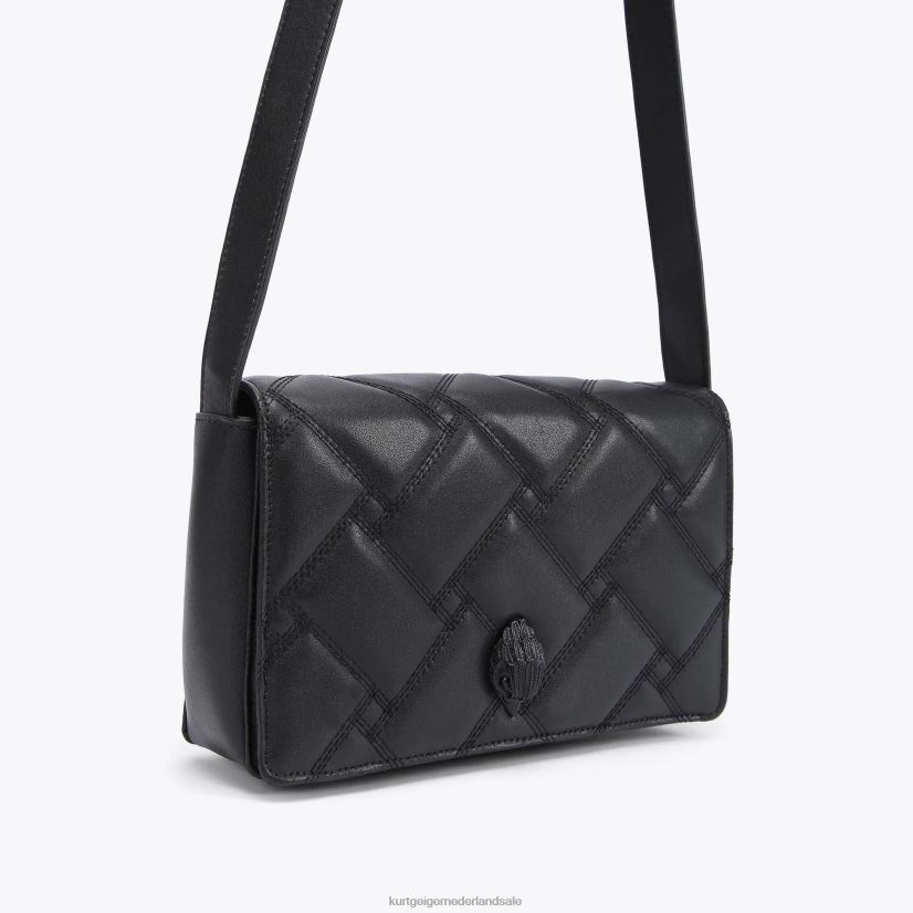 vrouwen Kurt Geiger N206R97 Londen Kensington tas zwart | Tassen