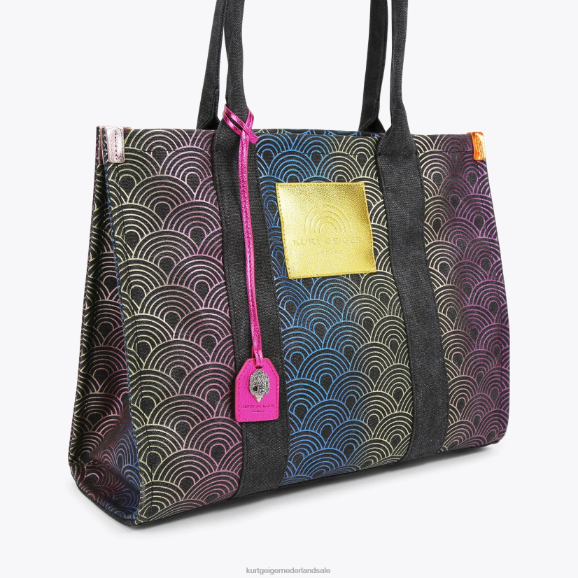 vrouwen Kurt Geiger N206R205 Londen grote Southbank tas zwart anders | Tassen