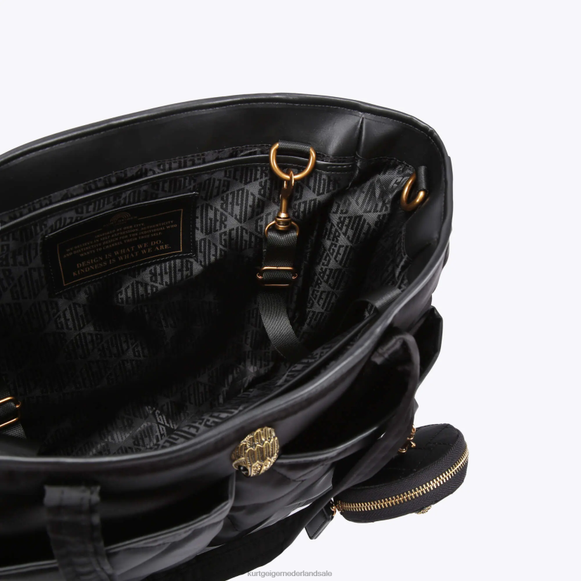 vrouwen Kurt Geiger N206R282 Londen babytasje zwart | Tassen