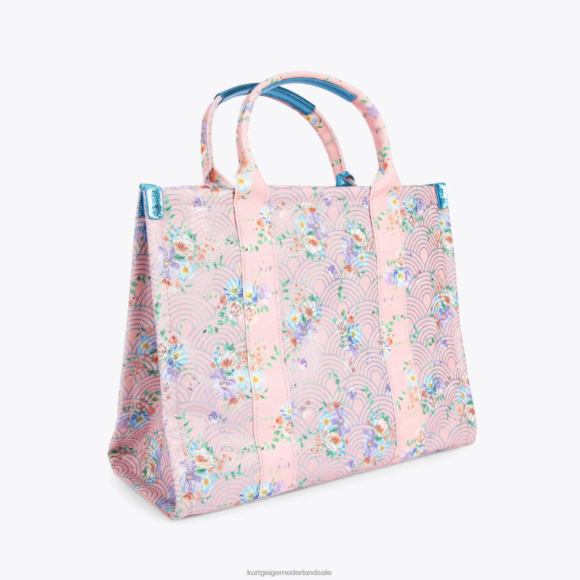 vrouwen Kurt Geiger N206R469 Londen Southbank draagtas roze combinatie | Tassen