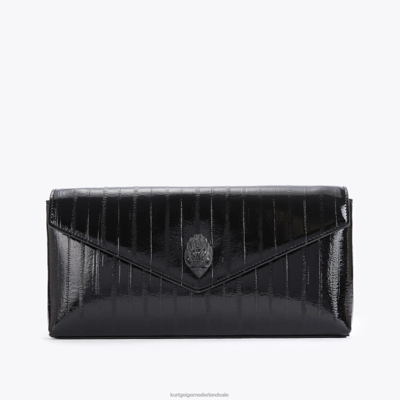vrouwen Kurt Geiger N206R131 Londen Shoreditch-envelop zwart | Tassen