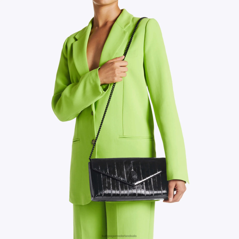 vrouwen Kurt Geiger N206R131 Londen Shoreditch-envelop zwart | Tassen