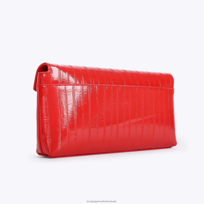 vrouwen Kurt Geiger N206R132 Londen Shoreditch-envelop rode combinatie | Tassen