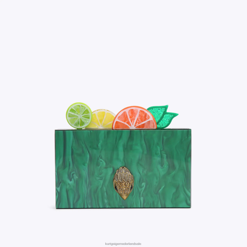 vrouwen Kurt Geiger N206R476 London fruitkist clutch groente | Tassen