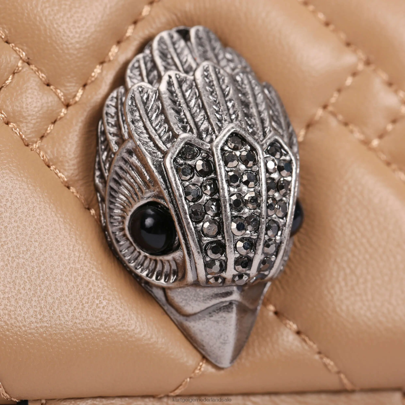 vrouwen Kurt Geiger N206R101 Londen mini Kensington kameel | Tassen