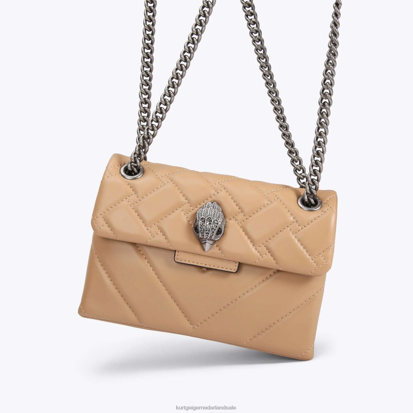 vrouwen Kurt Geiger N206R101 Londen mini Kensington kameel | Tassen