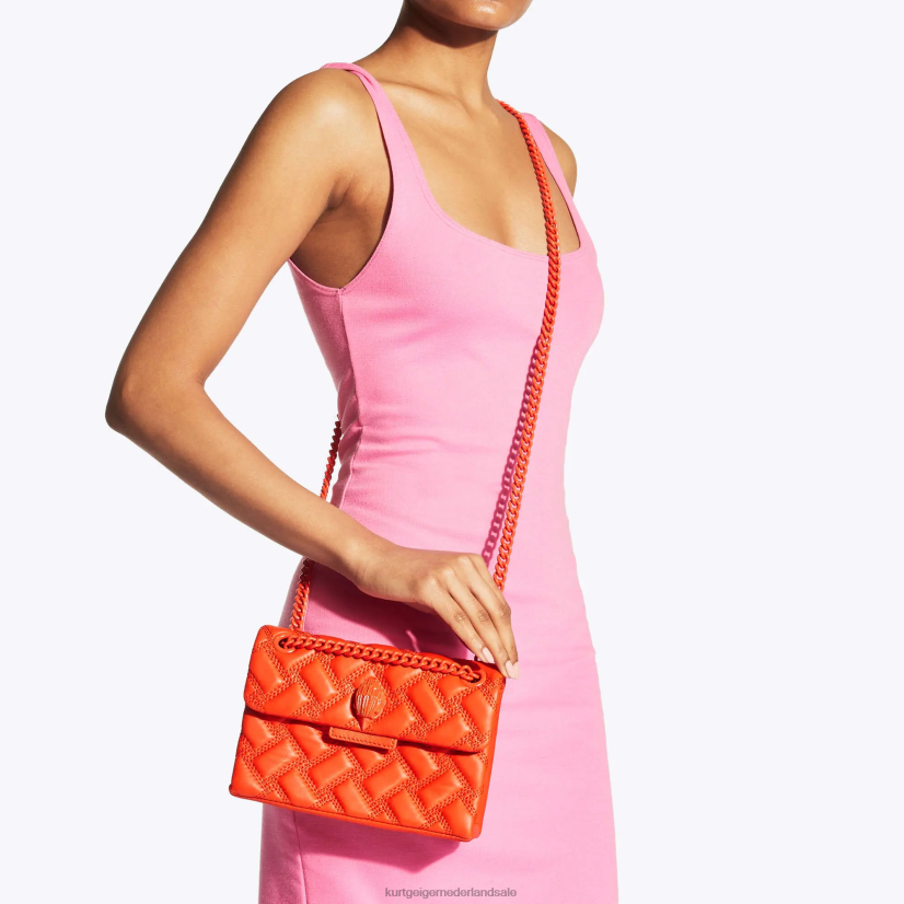vrouwen Kurt Geiger N206R15 Londen mini kensington drench oranje | Tassen