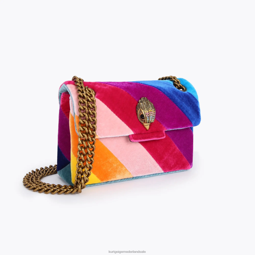 vrouwen Kurt Geiger N206R24 Londen fluwelen mini Kensington meerdere/andere | Tassen