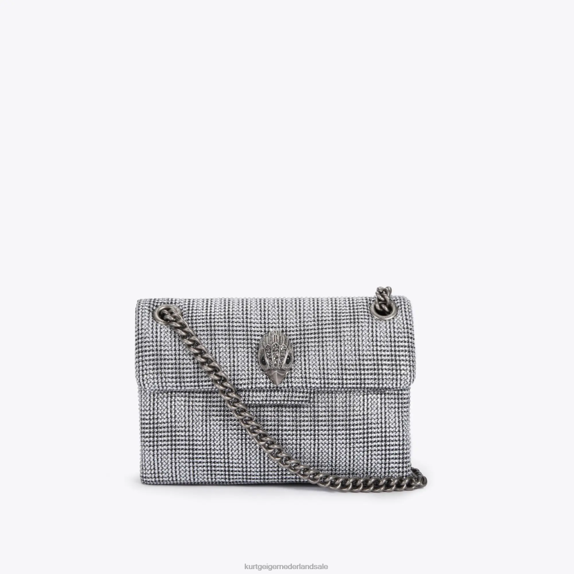 vrouwen Kurt Geiger N206R35 Londen stof mini kensington zilver | Tassen