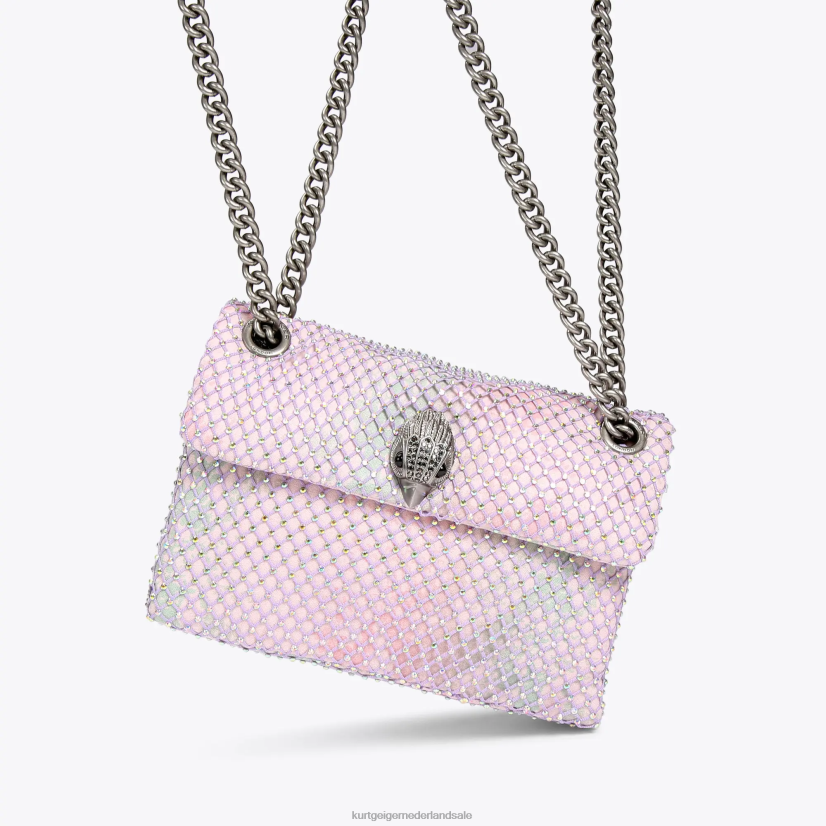 vrouwen Kurt Geiger N206R38 Londen stof mini kensington metalen combinatie | Tassen