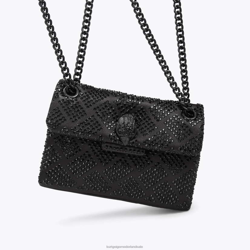 vrouwen Kurt Geiger N206R40 Londen stof mini kensington zwart | Tassen