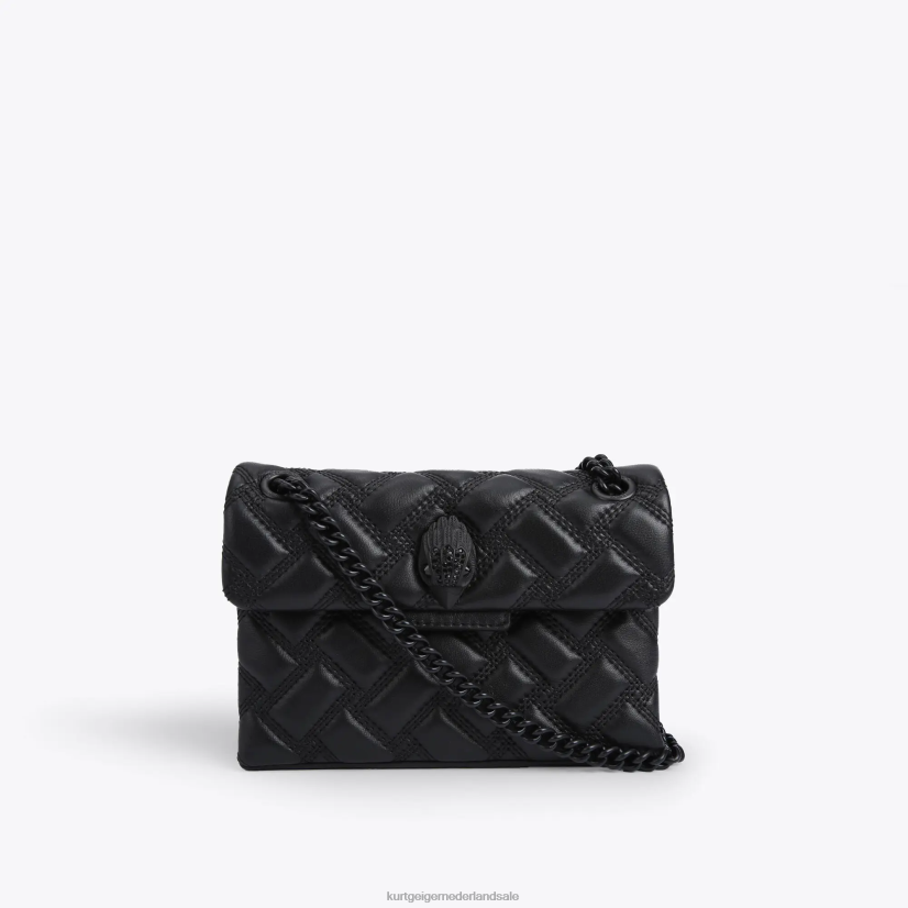 vrouwen Kurt Geiger N206R41 Londen mini kensington drench zwart | Tassen