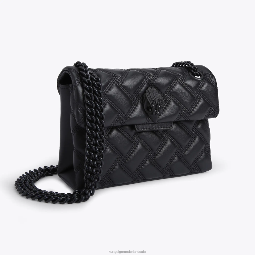 vrouwen Kurt Geiger N206R41 Londen mini kensington drench zwart | Tassen