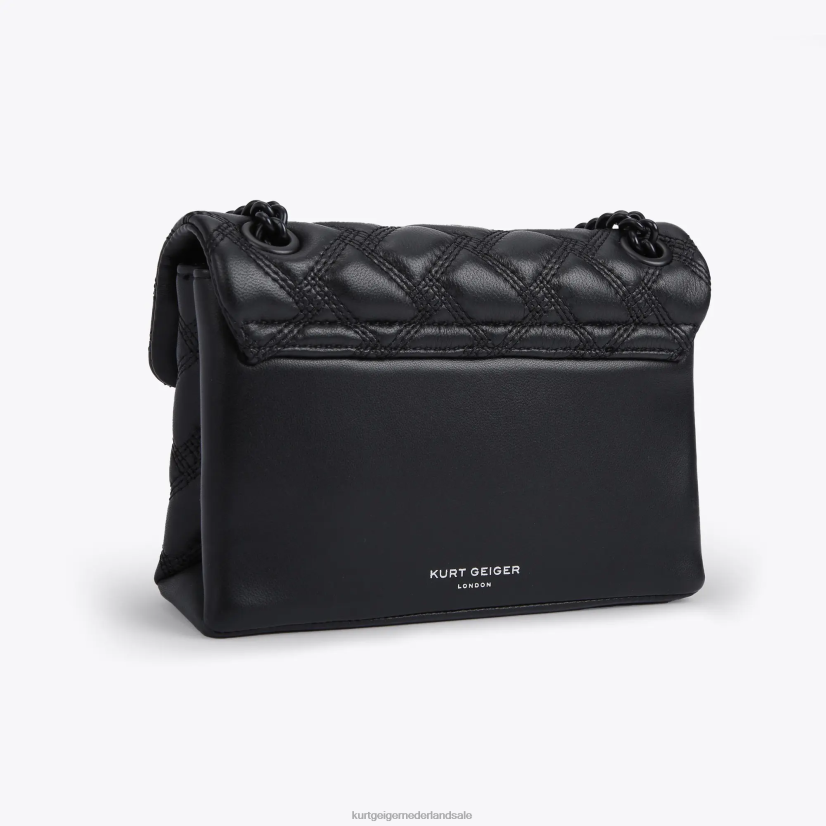 vrouwen Kurt Geiger N206R41 Londen mini kensington drench zwart | Tassen