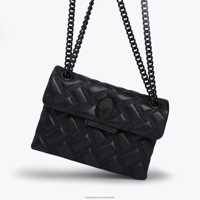 vrouwen Kurt Geiger N206R41 Londen mini kensington drench zwart | Tassen