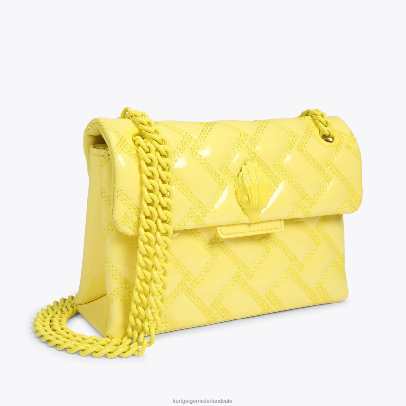 vrouwen Kurt Geiger N206R79 Londen mini kensington drench geel | Tassen