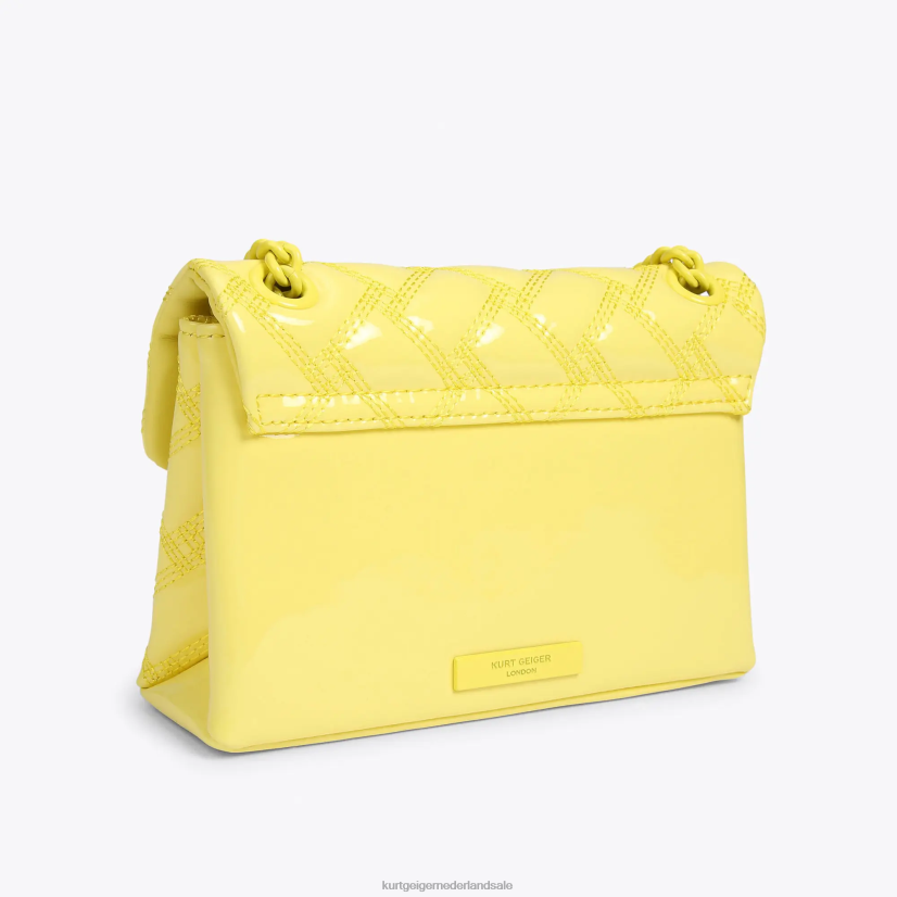 vrouwen Kurt Geiger N206R79 Londen mini kensington drench geel | Tassen