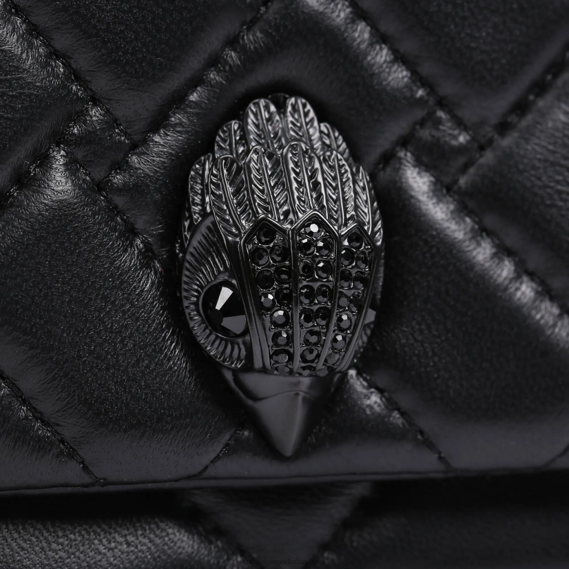 vrouwen Kurt Geiger N206R88 Londen mini Kensington zwarte combinatie | Tassen