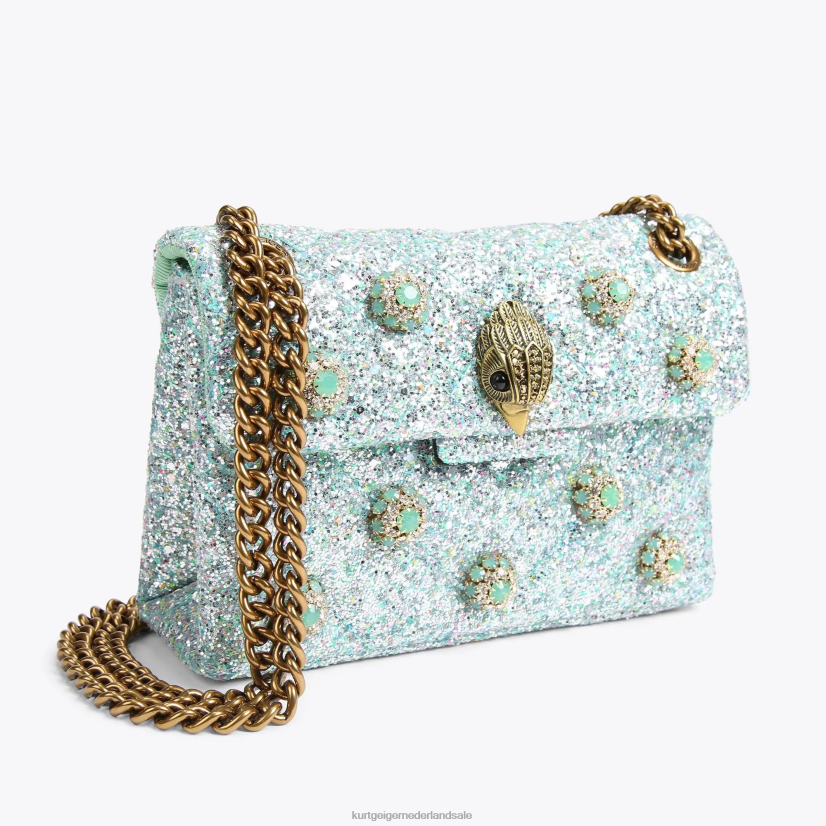 vrouwen Kurt Geiger N206R93 Londen mini Kensington tas lichtgroen | Tassen