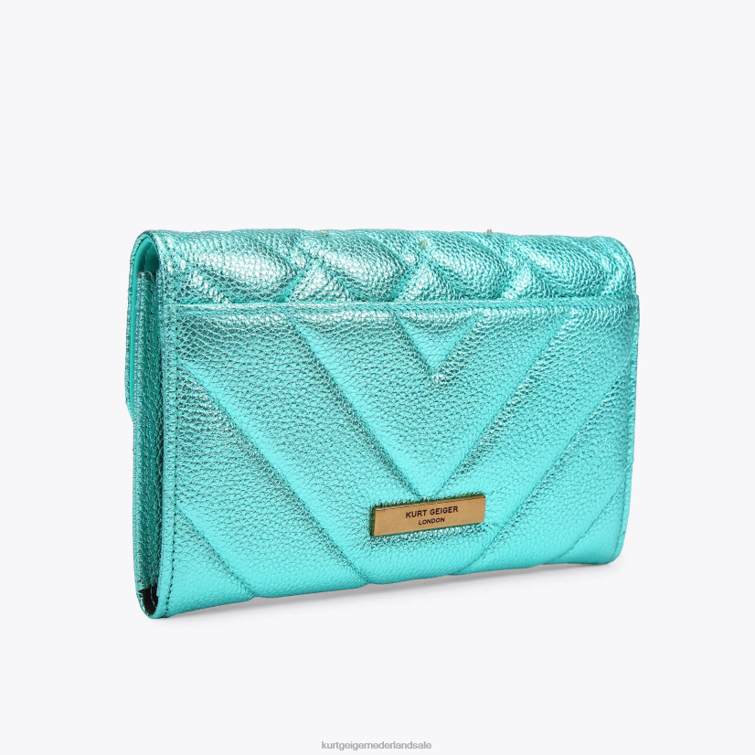 vrouwen Kurt Geiger N206R111 Londen kensington ketting portemonnee oog wintertaling | Tassen