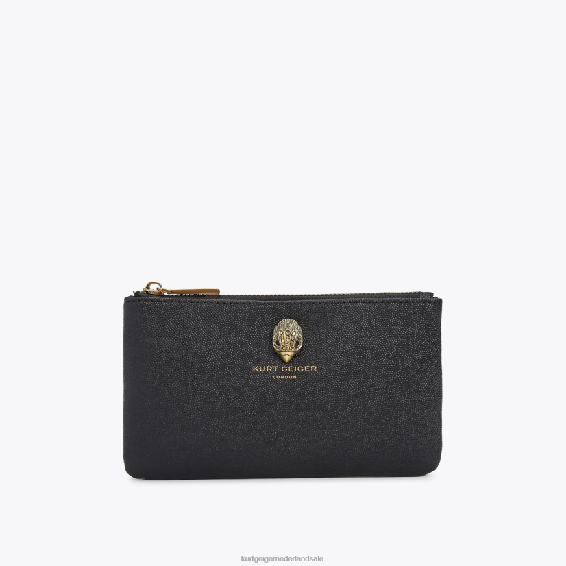 vrouwen Kurt Geiger N206R500 London Eagle zakje cadeauset zwart | Tassen