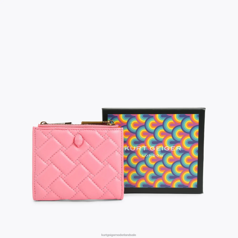 vrouwen Kurt Geiger N206R539 Londen mini portemonnee Kensington roze | Tassen