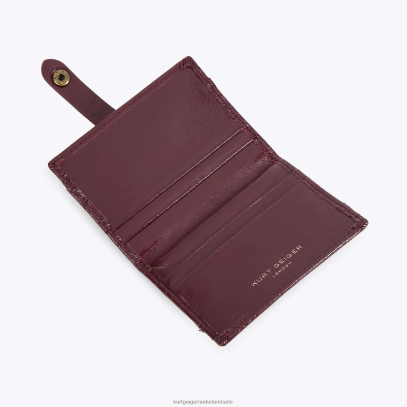vrouwen Kurt Geiger N206R558 London multi-kaarthouder zacht wijn | Tassen