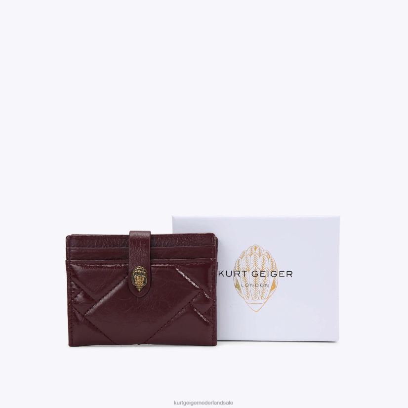 vrouwen Kurt Geiger N206R558 London multi-kaarthouder zacht wijn | Tassen