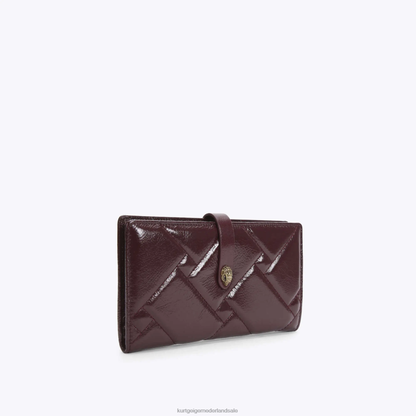 vrouwen Kurt Geiger N206R562 Londen zachte portemonnee wijn | Tassen