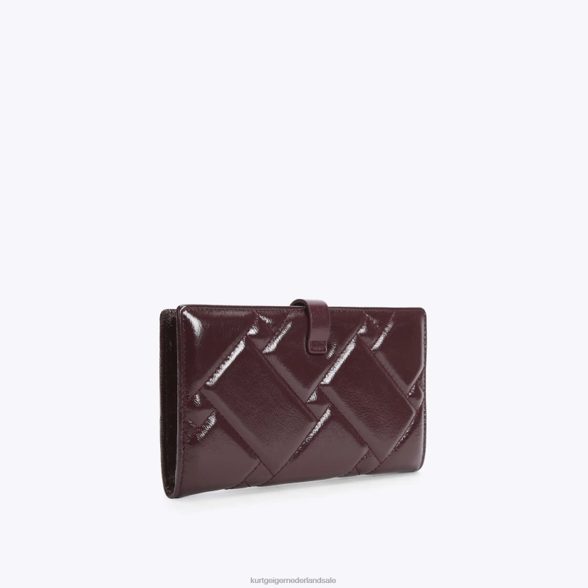 vrouwen Kurt Geiger N206R562 Londen zachte portemonnee wijn | Tassen