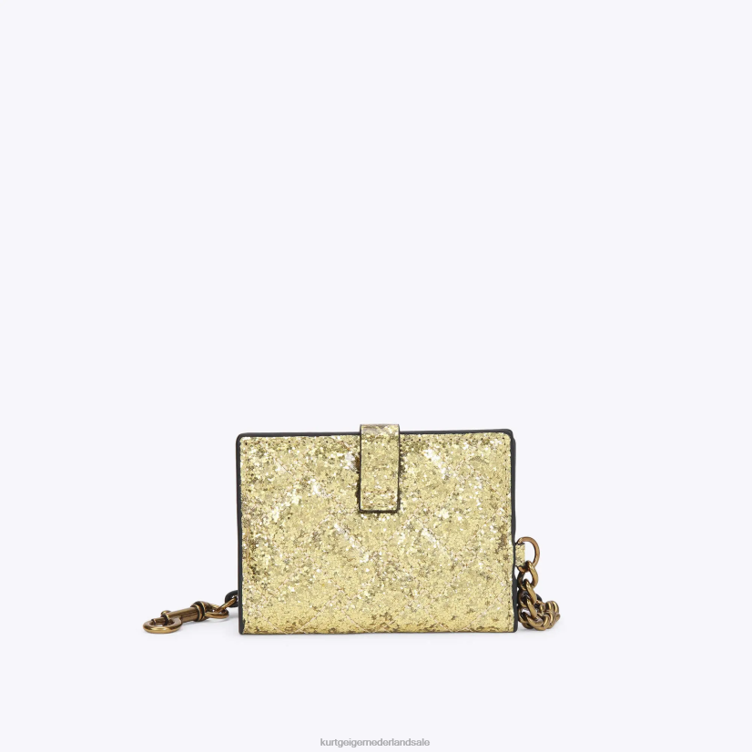 vrouwen Kurt Geiger N206R566 Londense spiegelkaart Kensington goud | Tassen