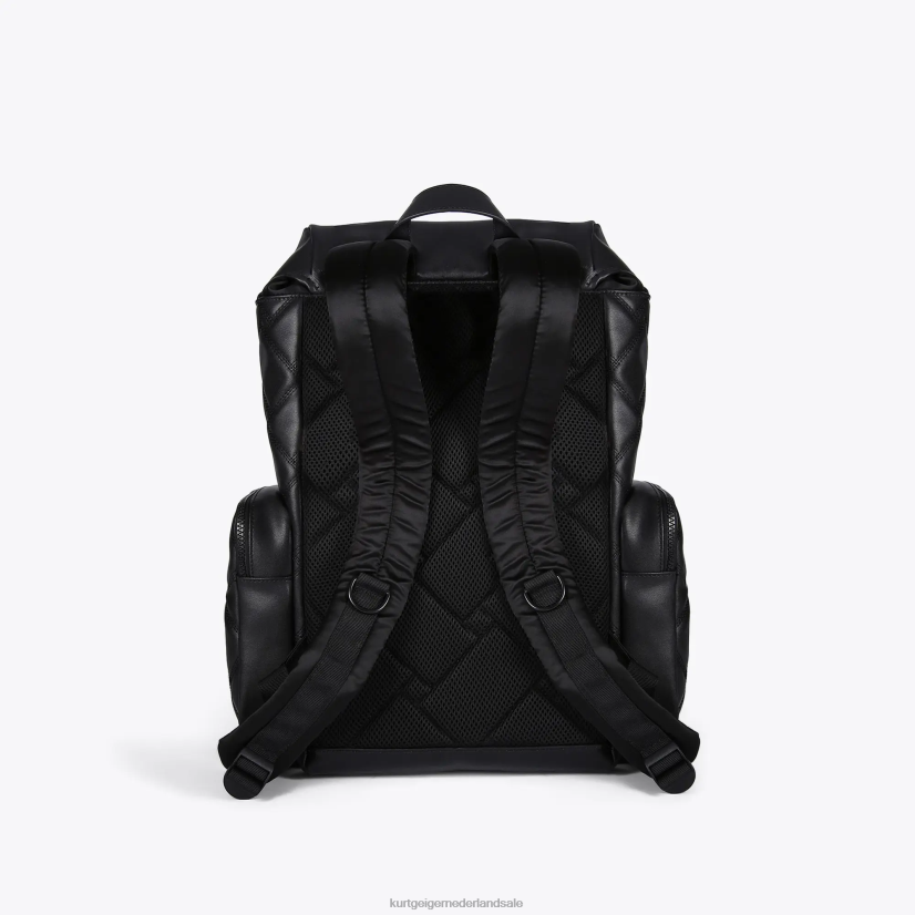 vrouwen Kurt Geiger N206R104 Londen kensington rugzak zwart | Tassen